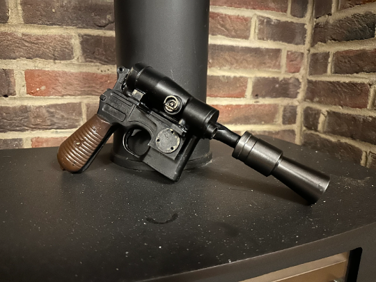 Han Solo DL-44 ESB Resin Cast Blaster