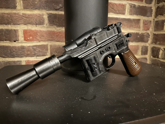 Han Solo DL-44 ESB Resin Cast Blaster